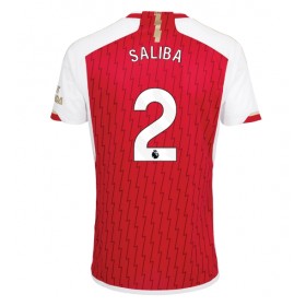 Arsenal William Saliba #2 Heimtrikot 2023-24 Kurzarm